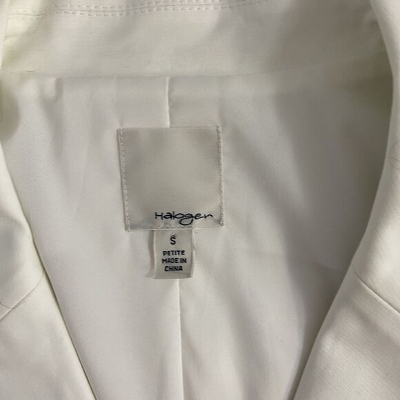 Halogen Blazer Womens PS White Jacket Officecore Corpcore Career Boardroom Work - Picture 14 of 16